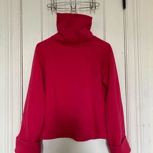 Women's Turtleneck Sweater - Pink